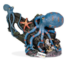 Декорация сокровища осьминога Kruger Meier Octopus Treasure 14x5.5x11.5см