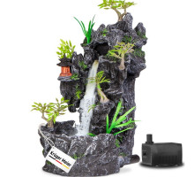 Декорация пескопада для аквариума Kruger Meier Waterfall L 13x14x22см