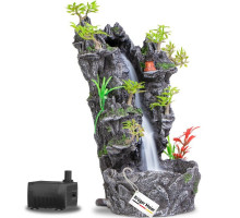 Декорация пескопада для аквариума Kruger Meier Waterfall XL 20x15x31см