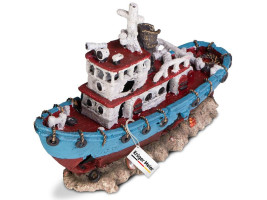 Декорація корабель Kruger Meier Shipwreck 28x9x18см 