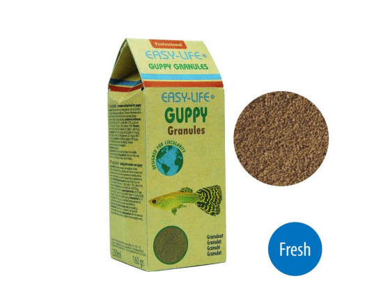Корм для живородящих рыб Easy-Life Guppy granules 250мл