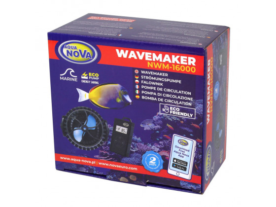 Помпа течії Aqua Nova NWM-16000 16000 л/год з контролером Wi-Fi для морського акваріума