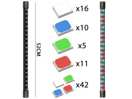 Світильник Kruger Meier LAFLORA S-Line 60 52см 8W LED для акваріума з таймером