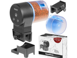 Автоматична годівничка для акваріума Kruger Meier AquaMinio 250 з двома камерами, батарейки