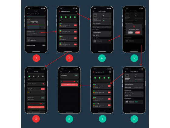 Автоматический магнитный смеситель Chihiros Magnetic Stirrers для удобрений и дозировки в аквариумах