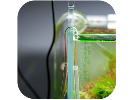 Акриловое колено Chihiros U Clip L для шланга 4/6мм, 10–12 мм.