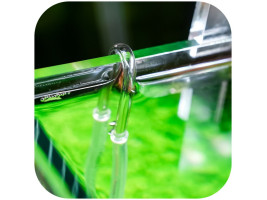 Акриловое колено Chihiros U Clip L для шланга 4/6мм, 10–12 мм.