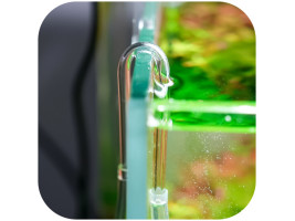 Акриловое колено Chihiros U Clip L для шланга 4/6мм, 10–12 мм.