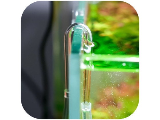 Акриловое колено Chihiros U Clip L для шланга 4/6мм, 10–12 мм.