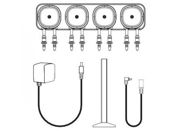 Дозатор удобрений четырехканальный Chihiros Dosing Pump Bluetooth