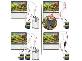 Зовнішній префільтр для акваріума Kruger Meier FlowPure Pro 1600 