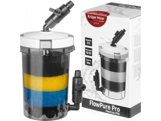 Зовнішній префільтр для акваріума Kruger Meier FlowPure Pro 1600 