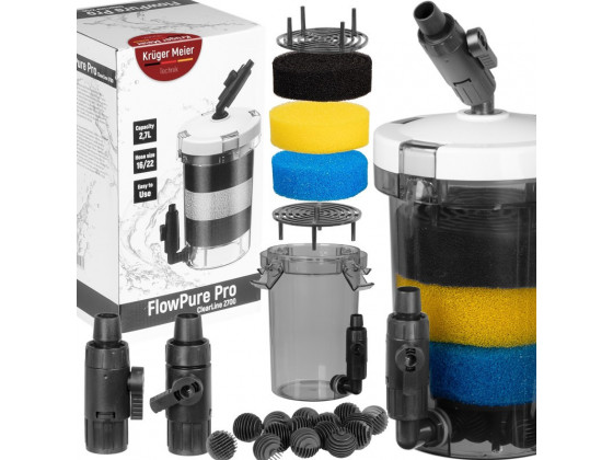 Зовнішній префільтр для акваріума Kruger Meier FlowPure Pro 2700 