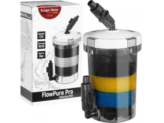 Зовнішній префільтр для акваріума Kruger Meier FlowPure Pro 2700 