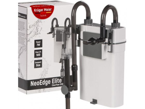 Зовнішній фільтр Kruger Meier NeoEdge Elite 1200 зі скіммером для акваріумів 60–120 л.
