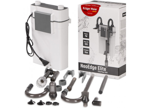 Зовнішній фільтр Kruger Meier NeoEdge Elite 1200 зі скіммером для акваріумів 60–120 л.