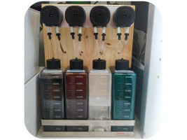 Контейнеры для удобрений Chihiros Dosing Container 4×450 мл Chihiros Dosing Pump