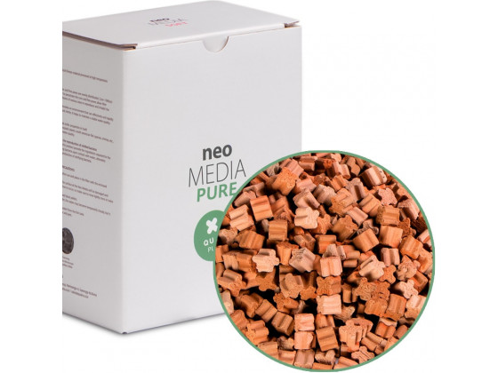 Наполнитель для биофильтрации с нейтральным pH Aquario Neo Media Pure Quad 1л.
