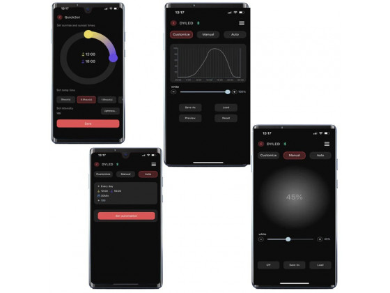 Світильник Chihiros B-Series B120 LED 120-140 см розумне RGB-освітлення для акваріума