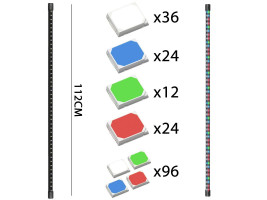 Світильник Kruger Meier LAFLORA S-Line 120 112см 18W LED для акваріума з таймером