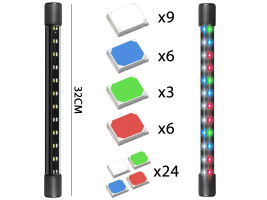 Світильник Kruger Meier LAFLORA S-Line 40 32см 4.5W LED для акваріума з таймером