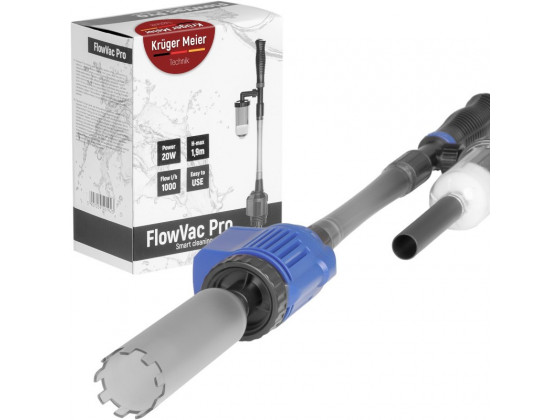 Сифон для акваріума Kruger Meier FlowVac Pro 4-в-1