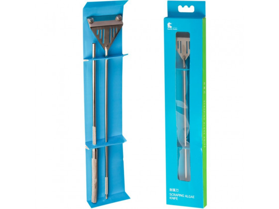 Скребок для акваріумного скла Chihiros Algae Scraper 65 см з нержавіючої сталі з 10 змінними лезами