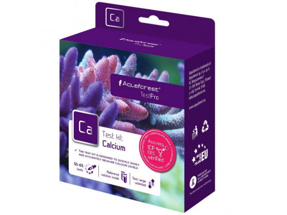 Тест на кальцій (Ca) Aquaforest Calcium Test Kit для морського акваріума 55–65 тестів