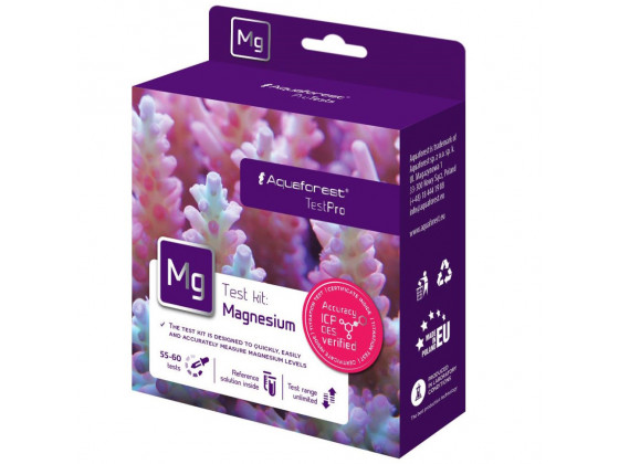 Тест на магній (Mg) Aquaforest Magnesium Test Kit для морського акваріуму 55–60 тестів