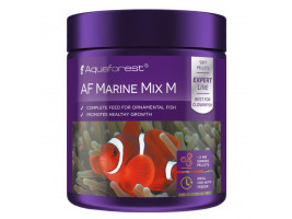 Корм Aquaforest AF Marine mix M 120 г – высокобелковые гранулы для хищных и всеядных морских рыб.
