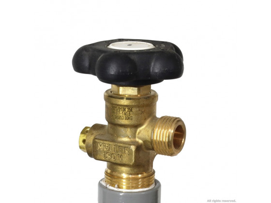 Балон CO2 Aqua Nova NCO2-2L, метал, 2л. 