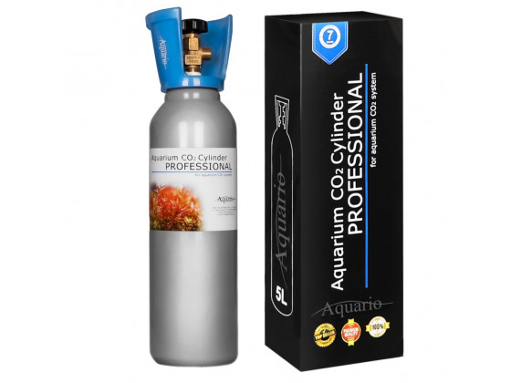 Баллон CO2 многоразовый Aquario BLUE 5л 57см