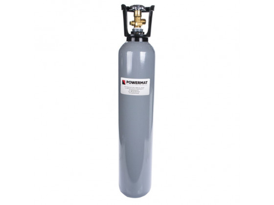 Баллон CO2 с плоским дном, металлический, незаправленный Powermat 8л. 68см.