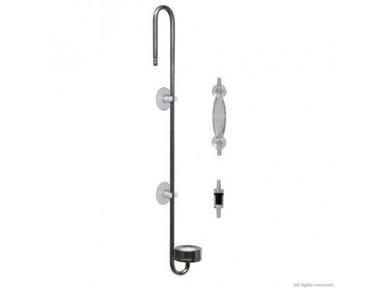 Дифузор CO2 + лічильник + клапан Dupla CO2 Diffusor Set L 35,5см до 250л. 