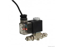 Электроклапан для систем СО2 Camozzi 4/6мм A321 220V с индикацией