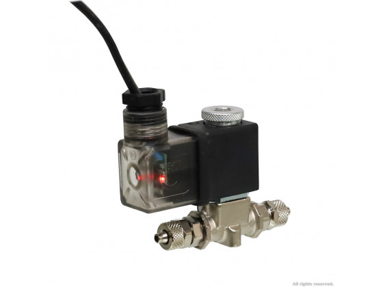 Электроклапан для систем СО2 Camozzi 4/6мм A321 220V с индикацией