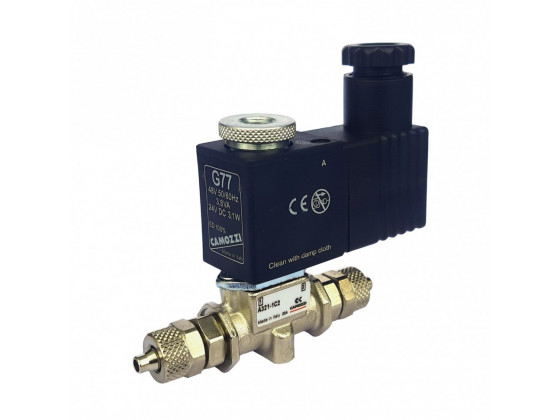 Электроклапан для систем СО2 Camozzi 4/6мм A321 24v DC