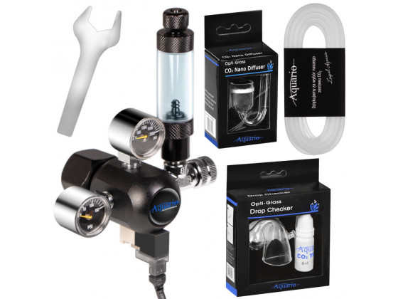 Комплект CO2 без балону Aquario Professional 2.0 з електроклапаном