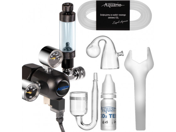 Комплект CO2 без балону Aquario Professional 2.0 з електроклапаном