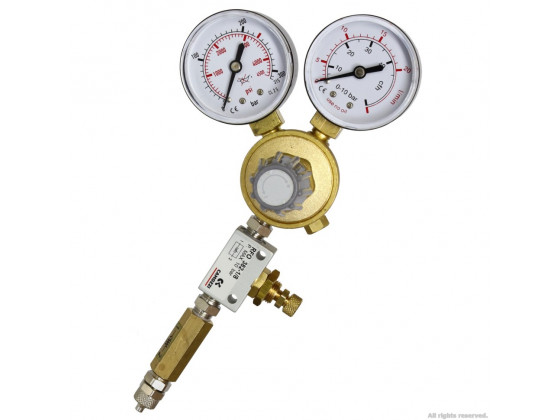 Комплект CO2 редуктор + кран + зворотній клапан Camozzi