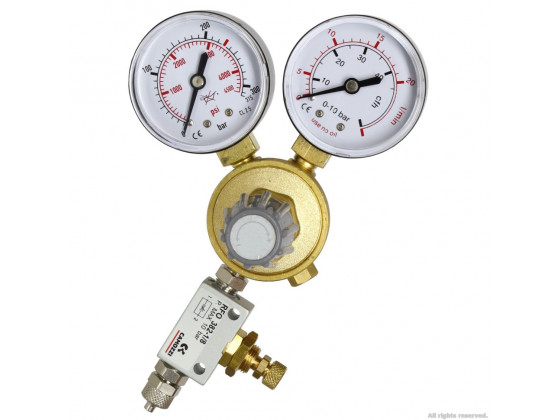 Комплект CO2 редуктор + кран Camozzi RFO 382