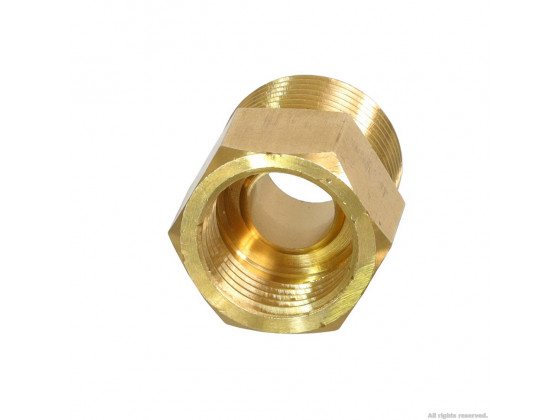 Перехідник з CO2 балона W21.8мм на редуктор ​3/4 