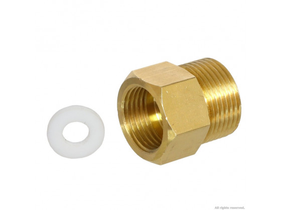 Перехідник з CO2 балона W21.8мм на редуктор ​3/4 