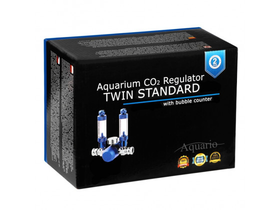 Редуктор CO2 Aquario BLUE TWIN Standard на два виходи