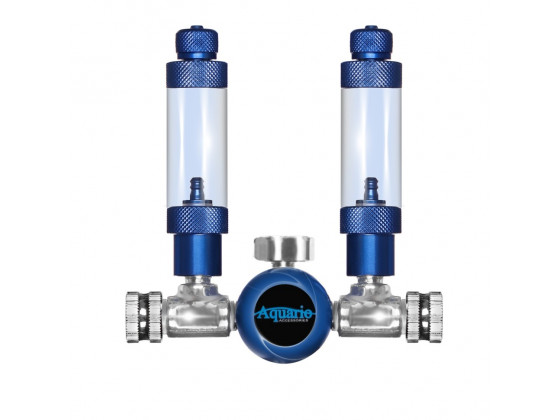 Редуктор CO2 Aquario BLUE TWIN Standard на два виходи
