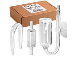 Скляний дифузор 15мм, коліно, зворотний клапан CO2 Kruger Meier NeXus Set CO2