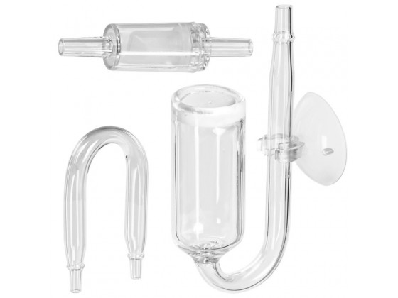 Скляний дифузор 15мм, коліно, зворотний клапан CO2 Kruger Meier NeXus Set CO2