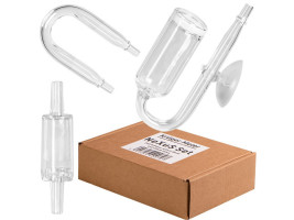Скляний дифузор 15мм, коліно, зворотний клапан CO2 Kruger Meier NeXus Set CO2