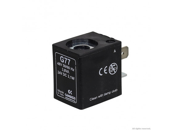 Котушка для електроклапана 3,1W Camozzi DC 24V/AC 48V 
