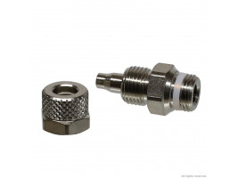 Фітинг з 1/8 під шланг 4/6мм Camozzi 1511 6/4 - 1/8 